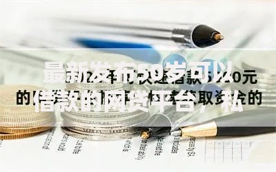 最新发布50岁可以借款的网贷平台，私人借钱4千元有这7个渠道