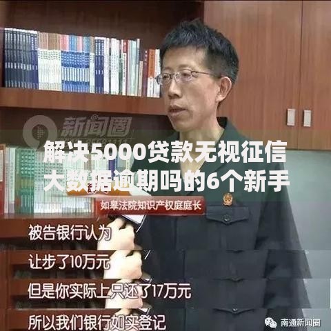 解决5000贷款无视征信大数据逾期吗的6个新手机号容易下款的口子分享