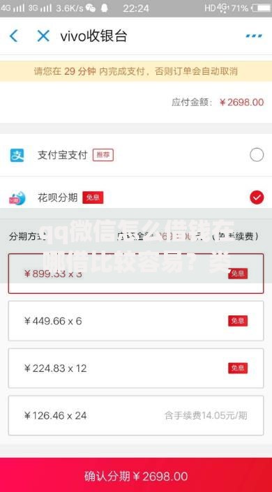 qq微信怎么借钱在哪借比较容易？类似强制下款的6个口子参考