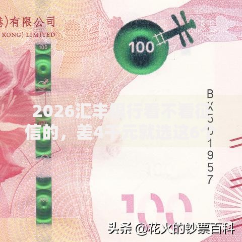 2026汇丰银行看不看征信的，差4千元就选这6个平台