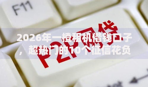 2026年一橙租机借钱口子，超热门的10个征信花负债高有逾期还能下款的口子推荐