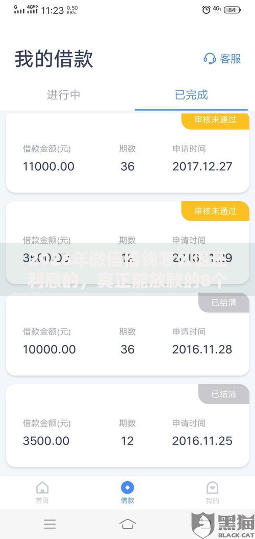 2026年微信借钱怎么退还利息的，真正能放款的8个合法贷款平台推荐