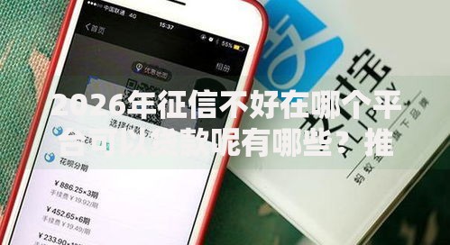 2026年征信不好在哪个平台可以贷款呢有哪些？推荐8个容易下款的平台