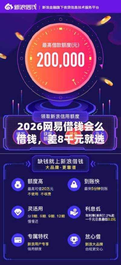 2026网易借钱会么借钱,差8千元就选这8个平台 2026网易借钱会么借钱,差8千元就选这8个平台