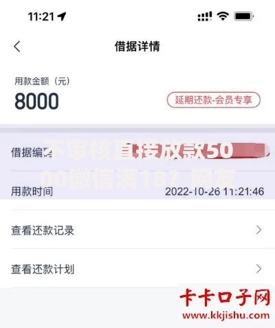 不审核直接放款5000微信满18?网友亲测7个金融创新秒下不要芝麻分的口子盘点 不审核直接放款5000微信满18?网友亲测7个金融创新秒下不要芝麻分的口子盘点