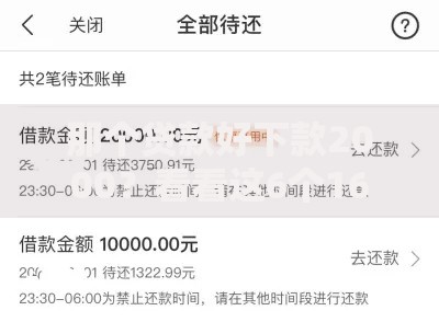 那个贷款好下款2000？看看这6个16岁贷款借钱的平台怎么样