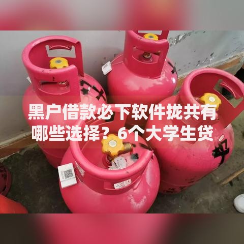 黑户借款必下软件拢共有哪些选择？6个大学生贷款的平台详解