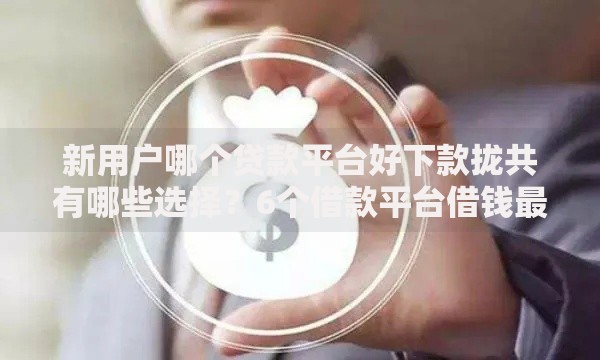 新用户哪个贷款平台好下款拢共有哪些选择?6个借款平台借钱最靠谱详解 新用户哪个贷款平台好下款拢共有哪些选择?6个借款平台借钱最靠谱详解