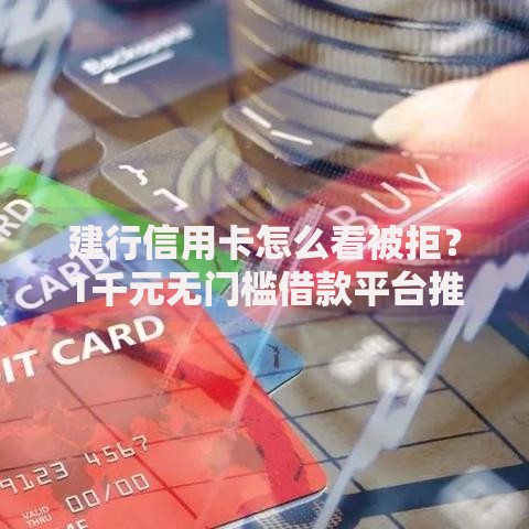 建行信用卡怎么看被拒？1千元无门槛借款平台推荐，8个双黑烂户风控能下款5000口子盘点