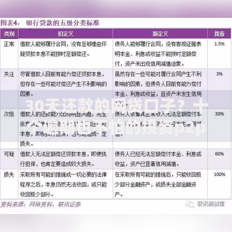 30天还款的网贷口子?十个逾期也不怕的投资p2p网贷平台 30天还款的网贷口子?十个逾期也不怕的投资p2p网贷平台