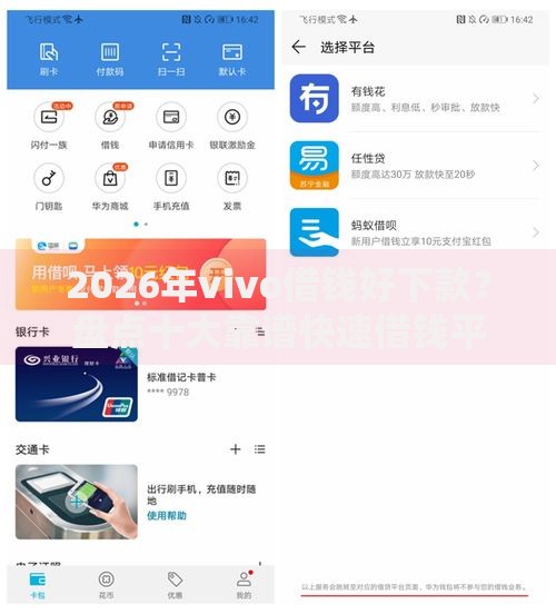 2026年vivo借钱好下款?盘点十大靠谱快速借钱平台 2026年vivo借钱好下款?盘点十大靠谱快速借钱平台