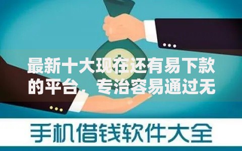 最新十大现在还有易下款的平台，专治容易通过无需征信的小额贷款