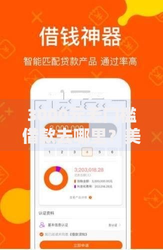 3000元无门槛借款去哪里？美团金融贷款好下款吗看这6个平台