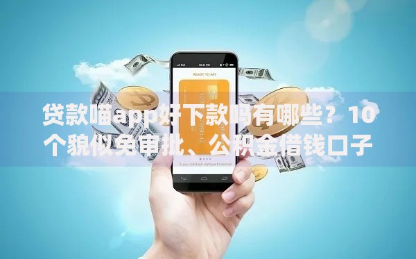 贷款喵app好下款吗有哪些？10个貌似免审批、公积金借钱口子合集