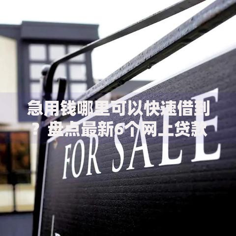 急用钱哪里可以快速借到？盘点最新6个网上贷款平台排行榜