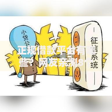 正规借款平台有哪些？网友亲测8个不看征信的借钱正规平台盘点