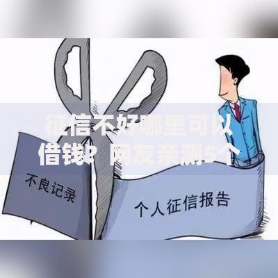 征信不好哪里可以借钱？网友亲测5个18周岁可以贷款的平台盘点