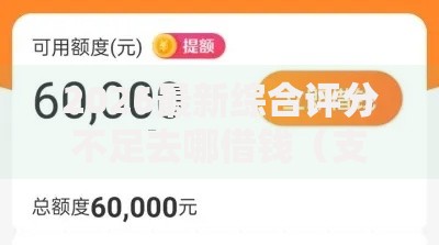 2026最新综合评分不足去哪借钱（支持支付宝），5个黑户百分百不拒的2000借款口子无私分享