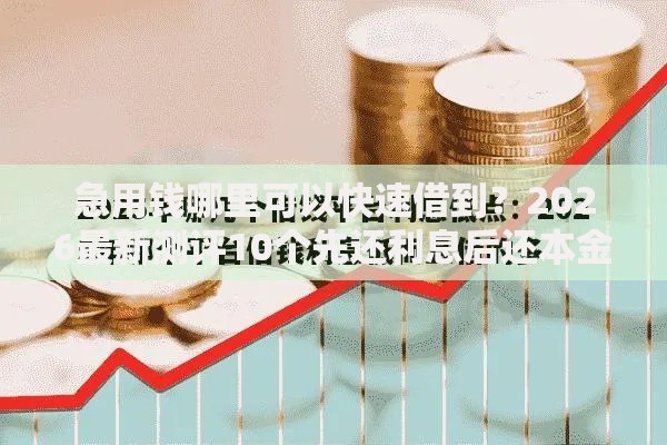 急用钱哪里可以快速借到?2026最新测评10个先还利息后还本金的贷款平台 急用钱哪里可以快速借到?2026最新测评10个先还利息后还本金的贷款平台