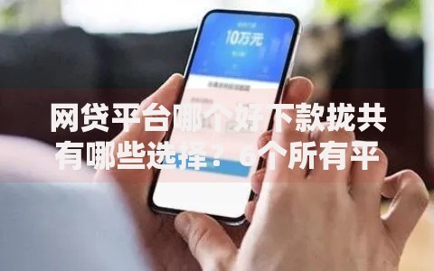 网贷平台哪个好下款拢共有哪些选择？6个所有平台都借不到钱了还能借到钱的平台详解