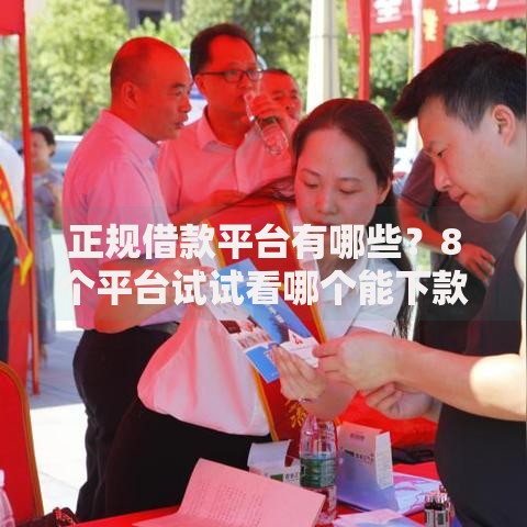 正规借款平台有哪些？8个平台试试看哪个能下款