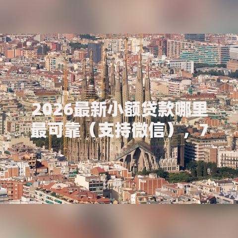 2026最新小额贷款哪里最可靠（支持微信），7个黑户贷款马上下款的口子无私分享