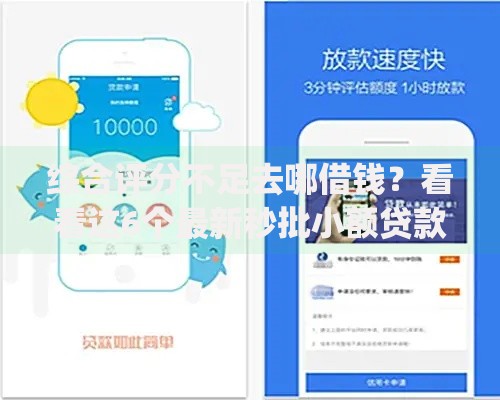 综合评分不足去哪借钱？看看这6个最新秒批小额贷款app怎么样