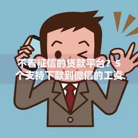 不看征信的贷款平台?5个支持下款到微信的工资贷款平台 不看征信的贷款平台?5个支持下款到微信的工资贷款平台
