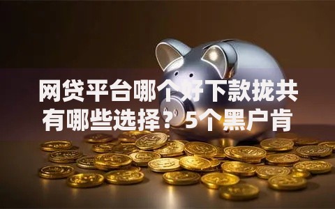 网贷平台哪个好下款拢共有哪些选择？5个黑户肯定可以小额下款的平台详解