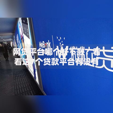 网贷平台哪个好下款？看看这7个贷款平台有没有能下款的