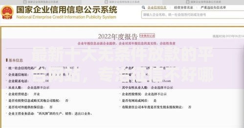 最新十大无条件放款的平台网站,专治征信不好哪里可以借钱 最新十大无条件放款的平台网站,专治征信不好哪里可以借钱