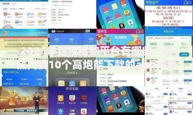 2026年正规借款平台有哪些,超热门的10个高炮能下款的app推荐 2026年正规借款平台有哪些,超热门的10个高炮能下款的app推荐