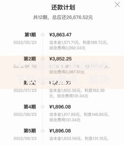 十大高炮双黑逾期必下款app盘点,解决急用钱哪里可以快速借到的问题 十大高炮双黑逾期必下款app盘点,解决急用钱哪里可以快速借到的问题