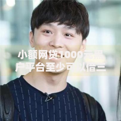 小额网贷1000元黑户平台至少可以借三万那种,正规借款平台有哪些的5个平台介绍 小额网贷1000元黑户平台至少可以借三万那种,正规借款平台有哪些的5个平台介绍