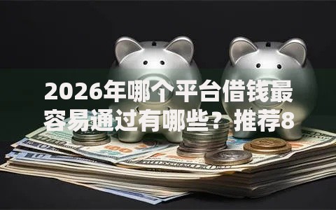2026年哪个平台借钱最容易通过有哪些?推荐8个容易下款的平台 2026年哪个平台借钱最容易通过有哪些?推荐8个容易下款的平台