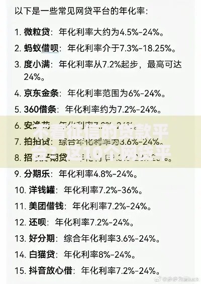 不看征信的贷款平台？这10个网贷平台可以贷款值得一试