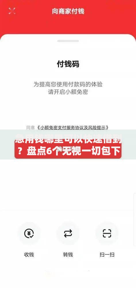急用钱哪里可以快速借到?盘点6个无视一切包下款的贷款口子给你参考 急用钱哪里可以快速借到?盘点6个无视一切包下款的贷款口子给你参考
