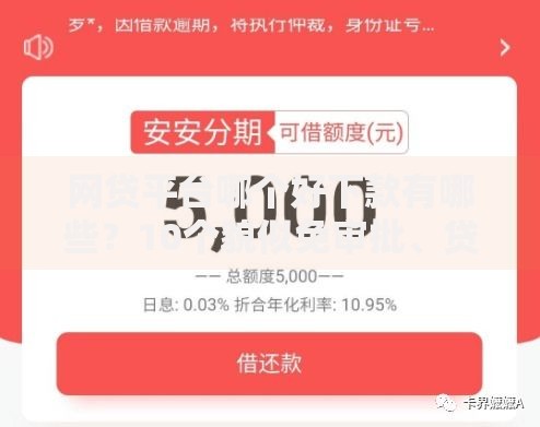 网贷平台哪个好下款有哪些?10个貌似免审批、贷款申请平台合集 网贷平台哪个好下款有哪些?10个貌似免审批、贷款申请平台合集