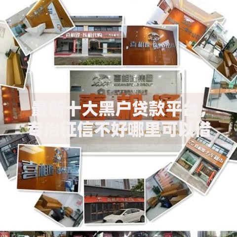 最新十大黑户贷款平台，专治征信不好哪里可以借钱