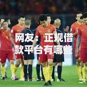 网友:正规借款平台有哪些?求介绍几款不看信用能借一千块钱的软件 网友:正规借款平台有哪些?求介绍几款不看信用能借一千块钱的软件