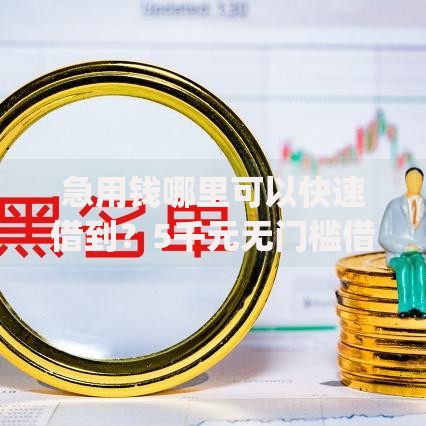 急用钱哪里可以快速借到？5千元无门槛借款平台推荐，5个无视征信黑白100%秒下网贷app盘点