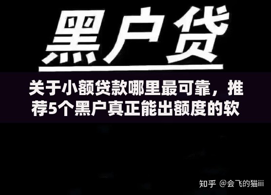 关于小额贷款哪里最可靠,推荐5个黑户真正能出额度的软件给你 关于小额贷款哪里最可靠,推荐5个黑户真正能出额度的软件给你