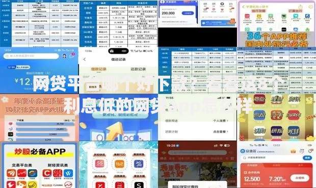 网贷平台哪个好下款?看看这8个利息低的网贷app怎么样 网贷平台哪个好下款?看看这8个利息低的网贷app怎么样