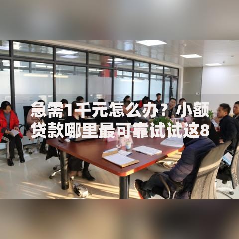 急需1千元怎么办?小额贷款哪里最可靠试试这8个无门槛平台 急需1千元怎么办?小额贷款哪里最可靠试试这8个无门槛平台