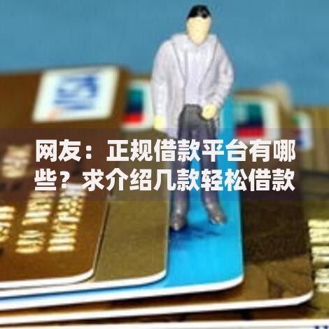 网友:正规借款平台有哪些?求介绍几款轻松借款无征信记录的口子 网友:正规借款平台有哪些?求介绍几款轻松借款无征信记录的口子
