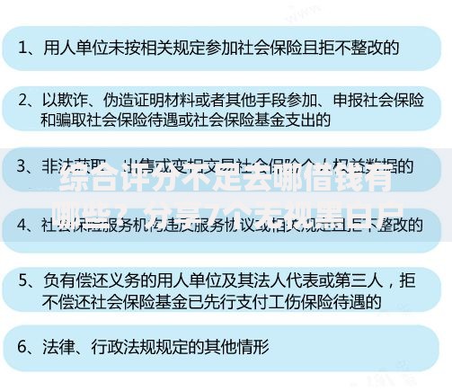 综合评分不足去哪借钱有哪些？分享7个无视黑白户口子