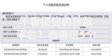 不看征信的贷款平台?看看这5个贷款平台有没有能下款的 不看征信的贷款平台?看看这5个贷款平台有没有能下款的