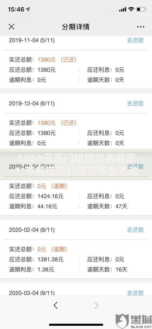 1000元无门槛借款去哪里?不看征信的贷款平台看这8个平台 1000元无门槛借款去哪里?不看征信的贷款平台看这8个平台