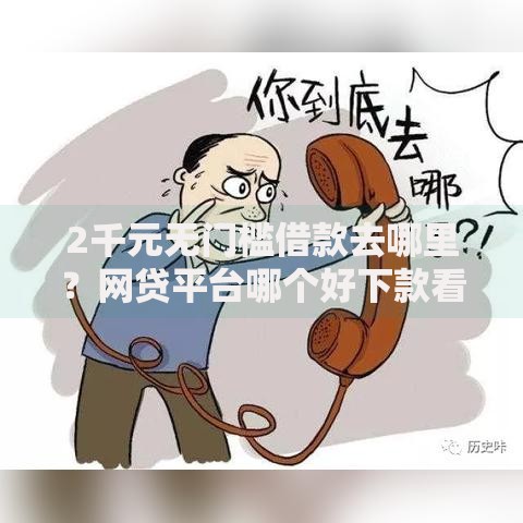 2千元无门槛借款去哪里？网贷平台哪个好下款看这6个平台