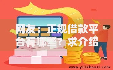 网友：正规借款平台有哪些？求介绍几款征信花贷款平台好下款